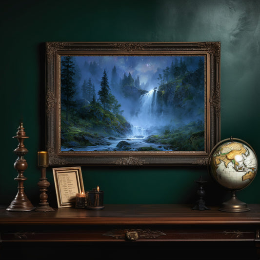 Cascading Secrets Of Midnight Forest