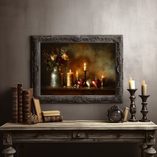 Candlelit Stories Between Leather Spines