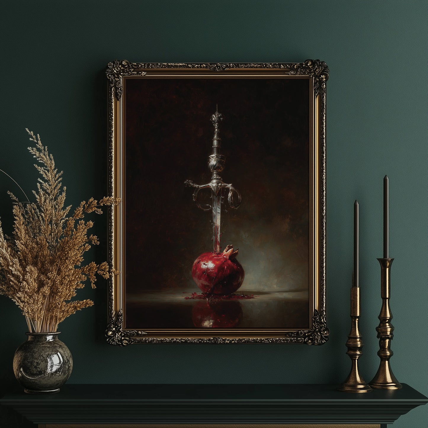 Ancient Blade Pierces Crimson Fruit