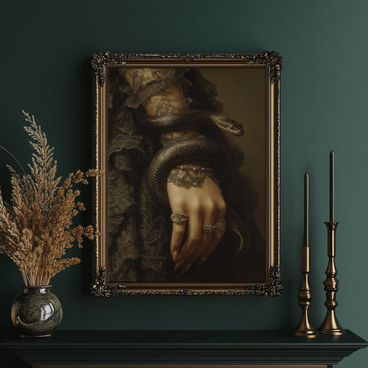 Temptation Coils Through Ancient Lace