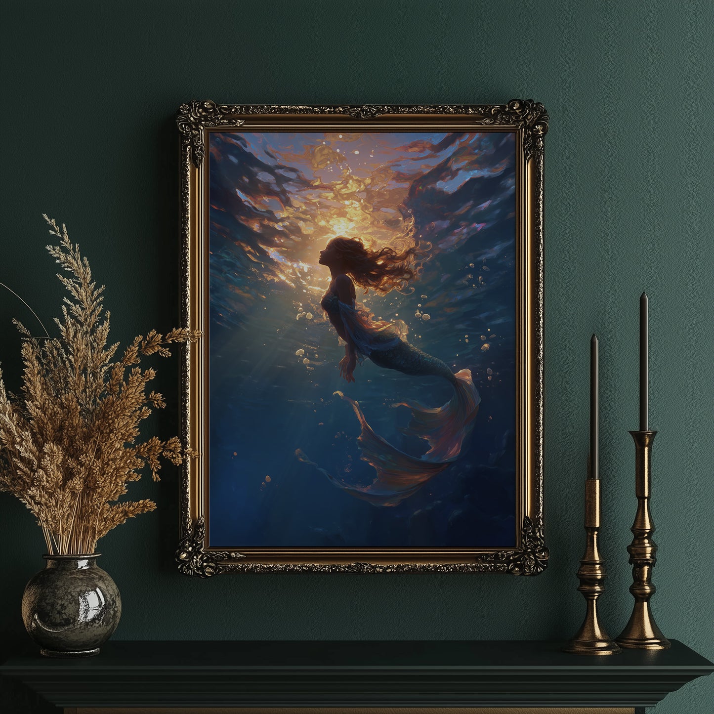 Sunlit Depths Call Her Home