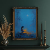 Fireflies Dance At Twilight's Edge