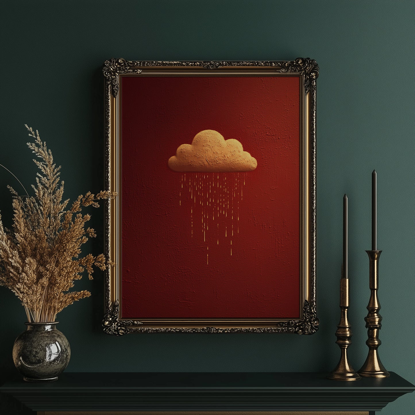 Golden Shower From Rust Sky