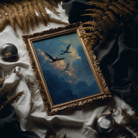 Dragons Soar Through Twilight Skies