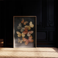 Copper Wings Against Midnight Sky