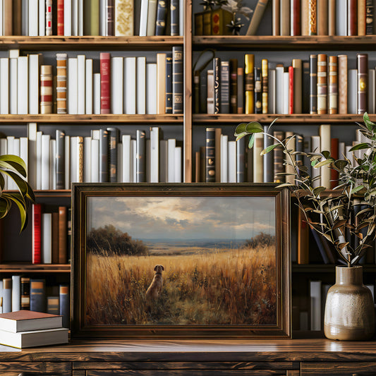 Faithful Friend Awaits The Horizon