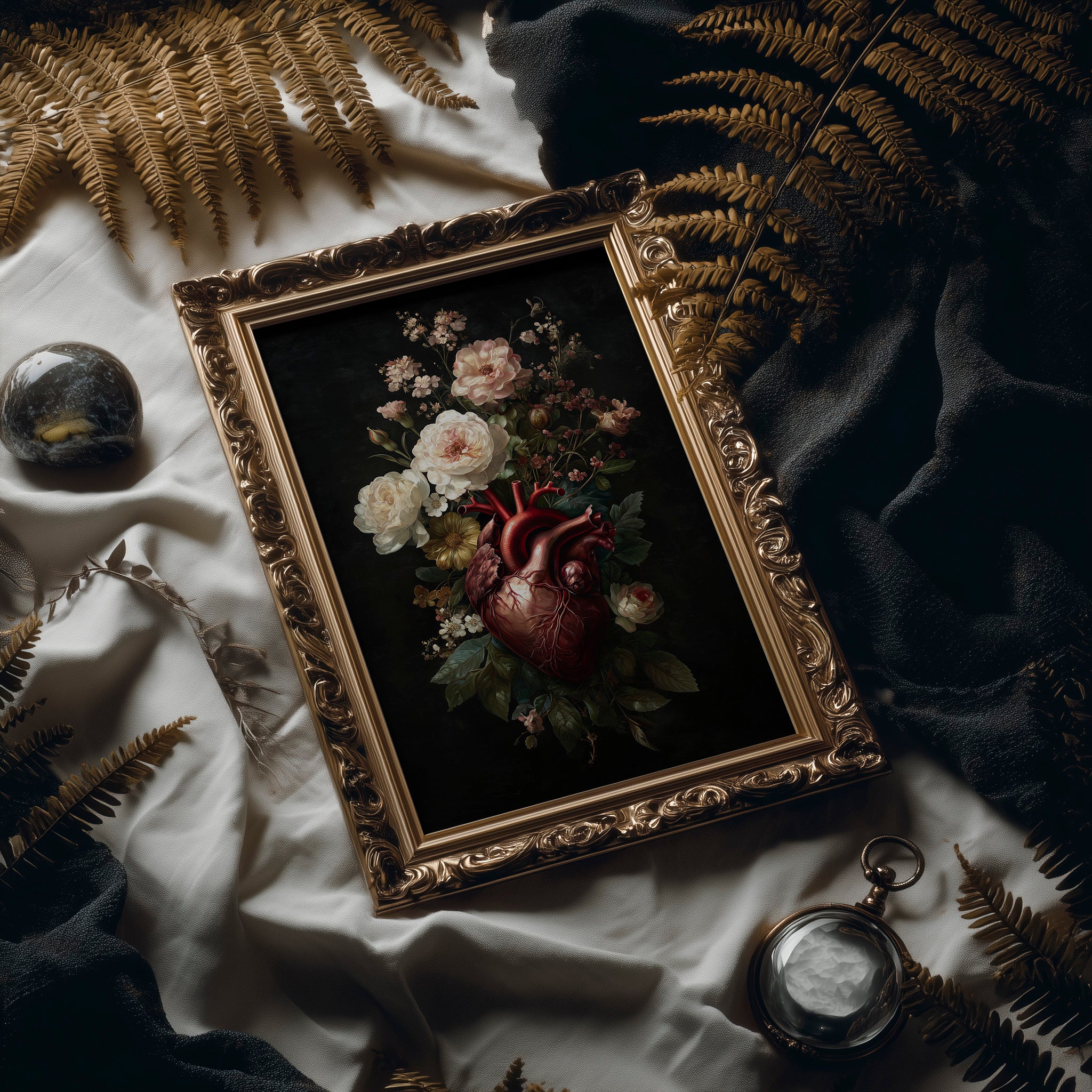 Blossoms From An Anatomical Garden