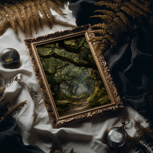 Ancient Oaks Guard Silent Passage