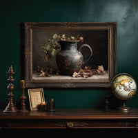 Autumn Leaves Meet Ancient Vessel