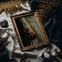 Crimson Secrets Behind Lace
