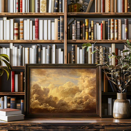 Golden Skies Between Bound Pages