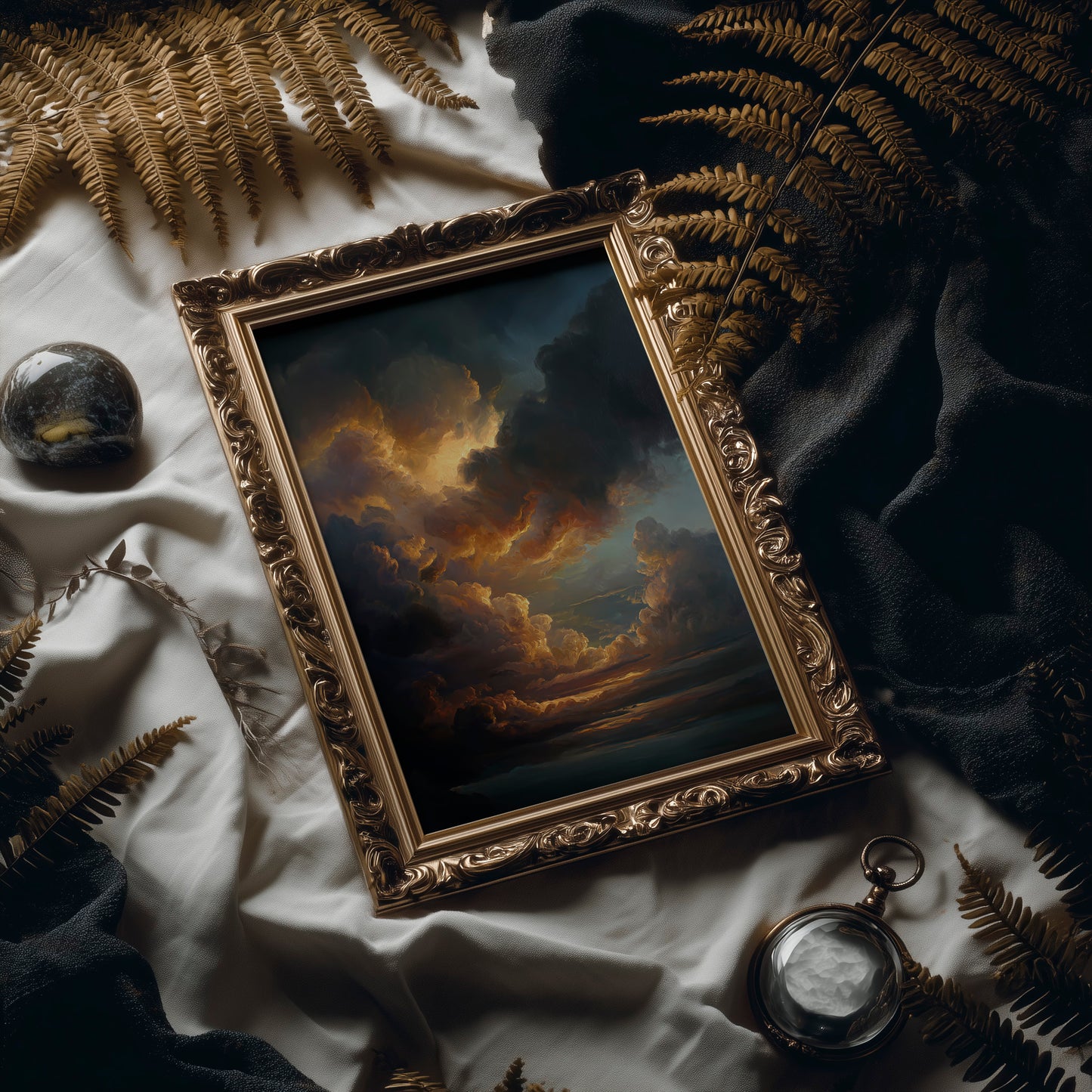 Copper Skies Hold Heaven's Fire