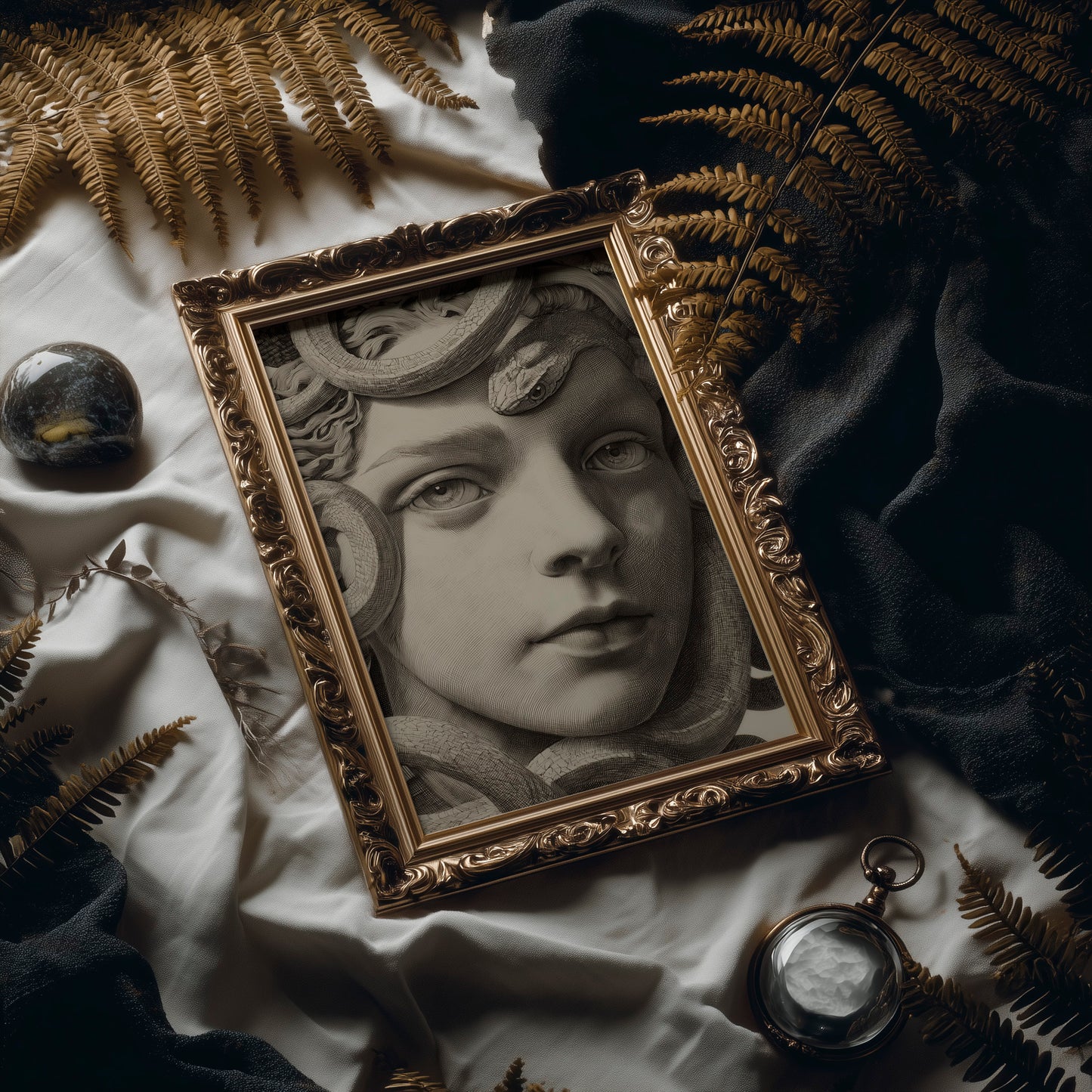 Ancient Myths Coil Through Silence