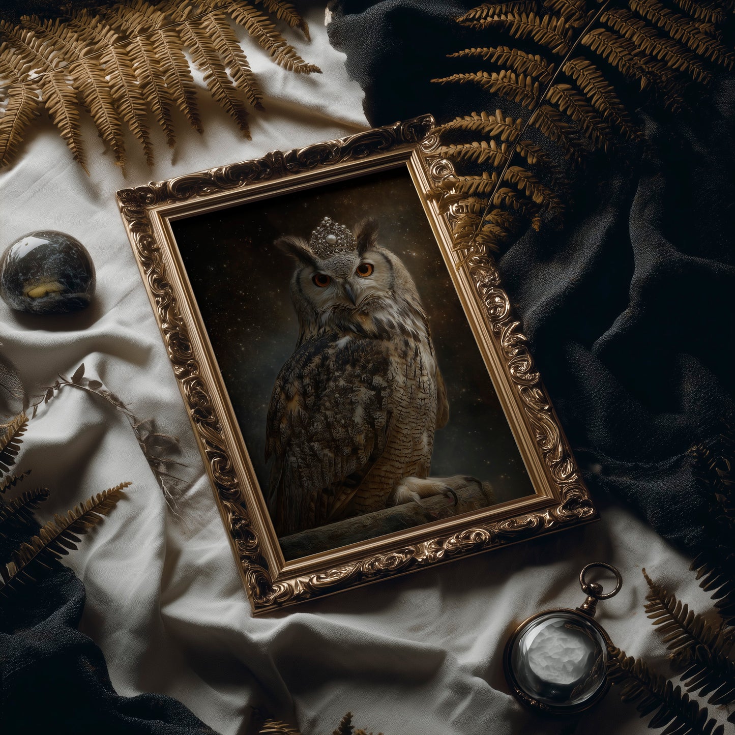 Nocturnal Sovereign Wears Starlight