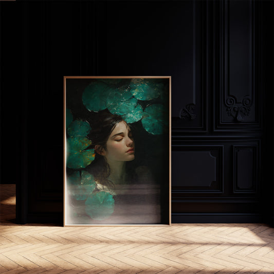 Between Stillness And Jade Waters