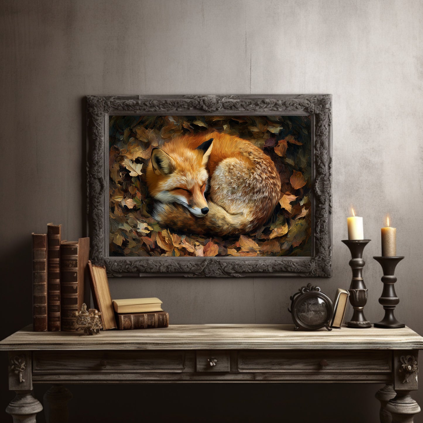 Autumn Tales Between Book Pages