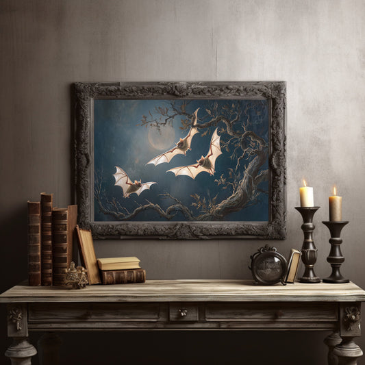 Nocturnal Flight Under Twisted Oak