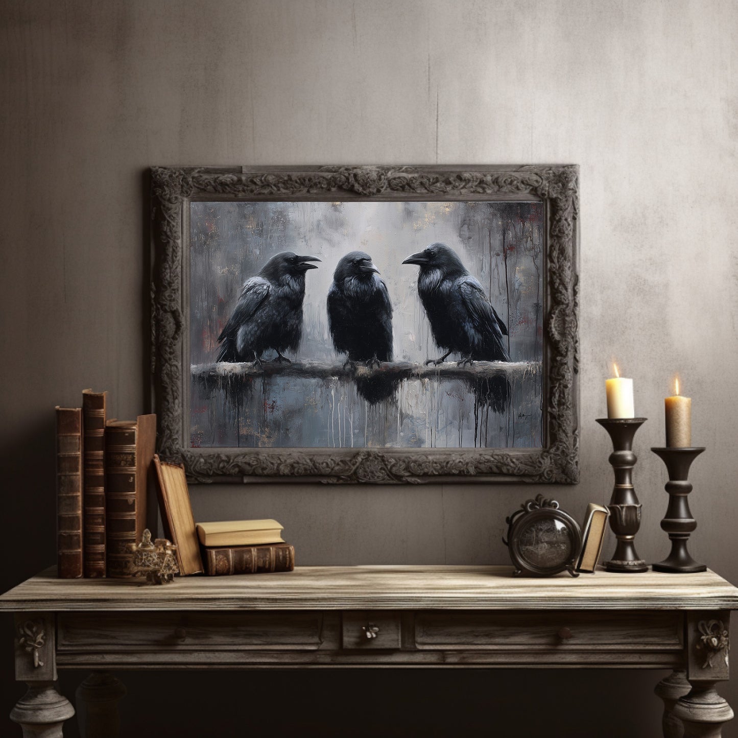 Ravens Share Ancient Secrets Together