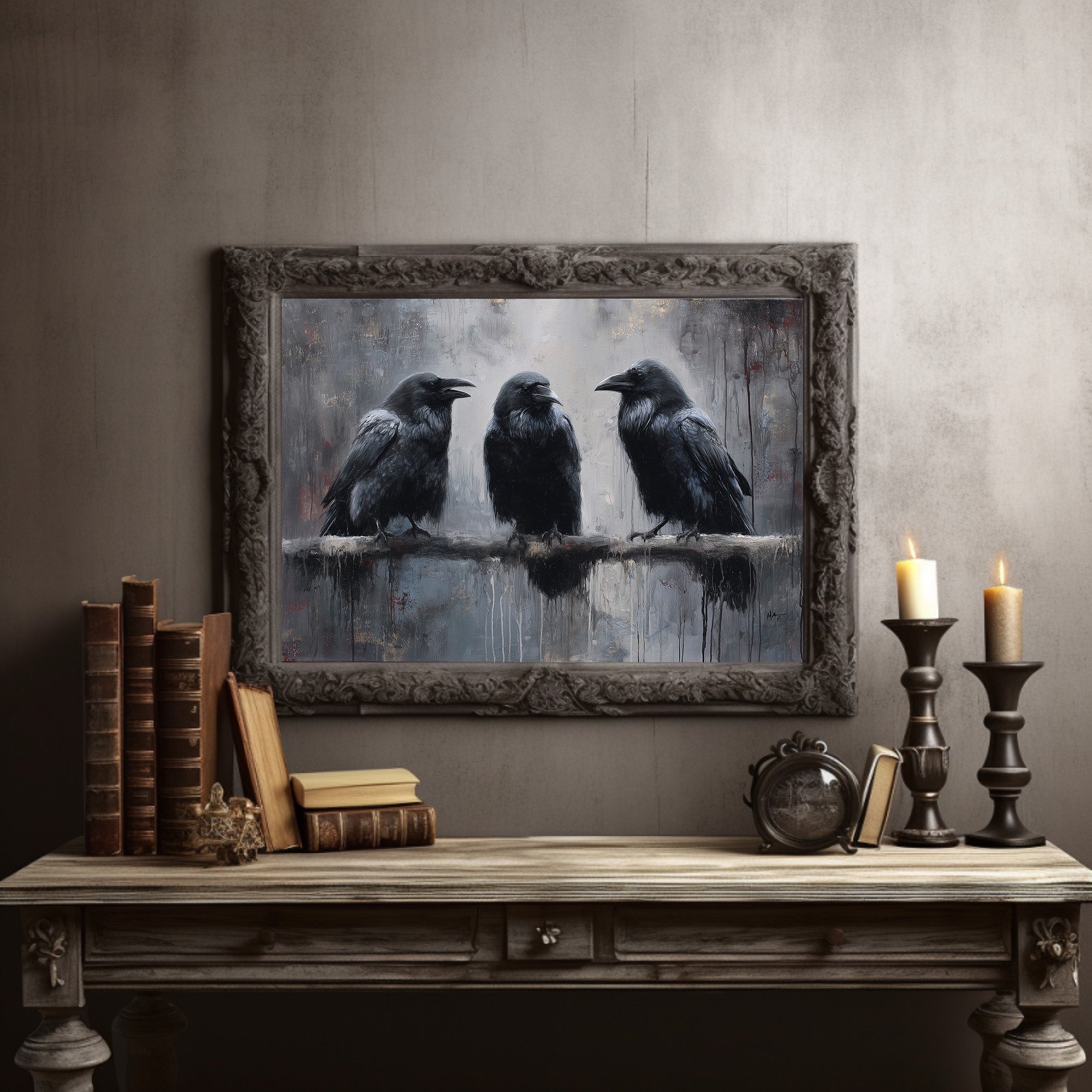 Ravens Share Ancient Secrets Together