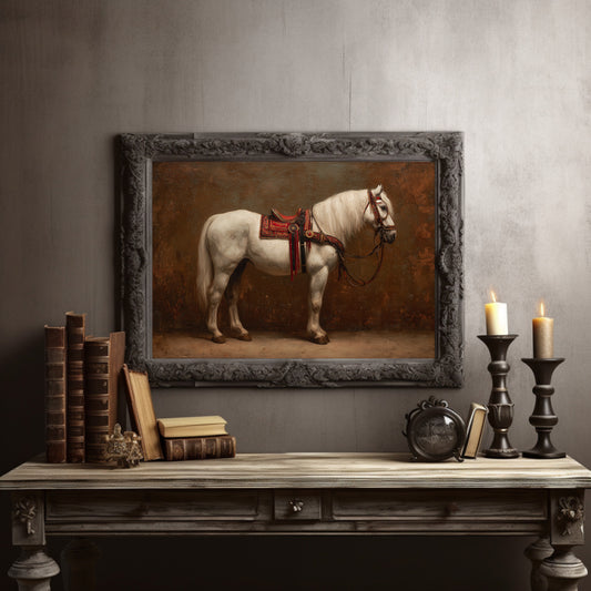 Noble Steed Among Literary Treasures