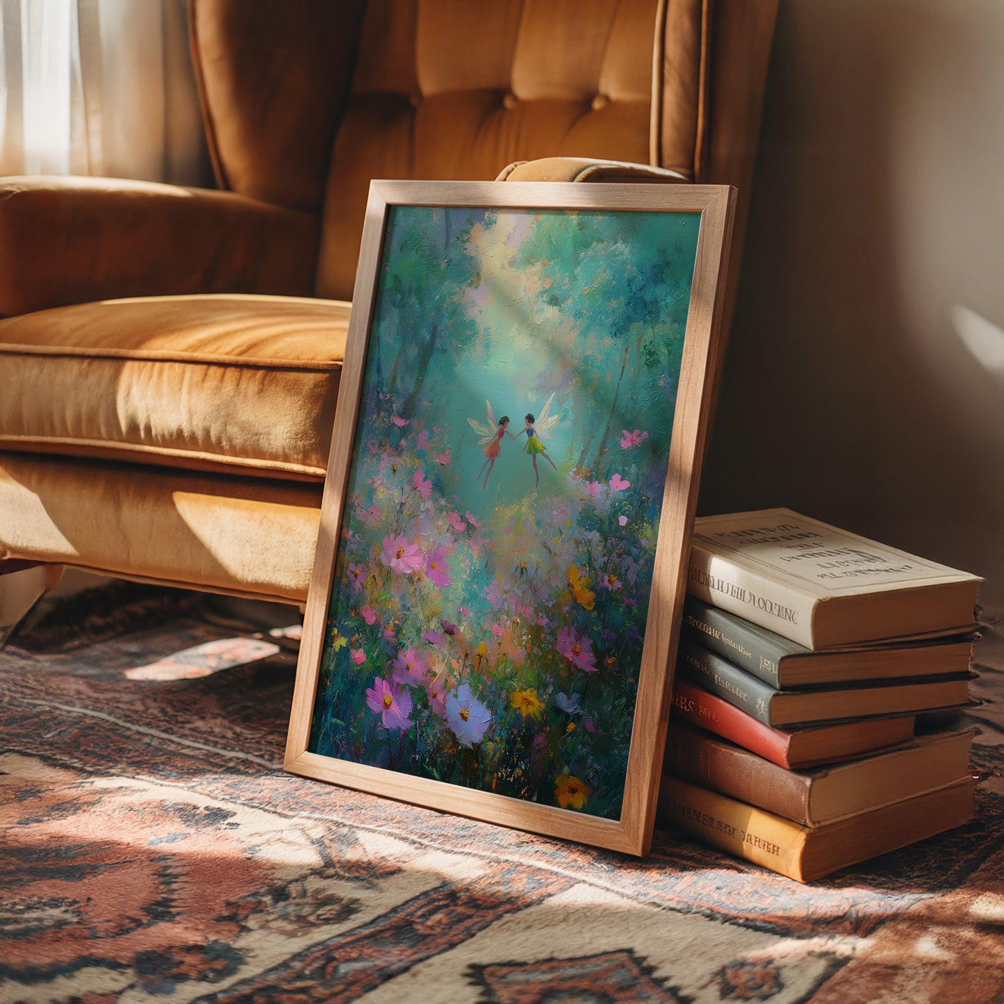 Fairies Meet Among Wild Blooms