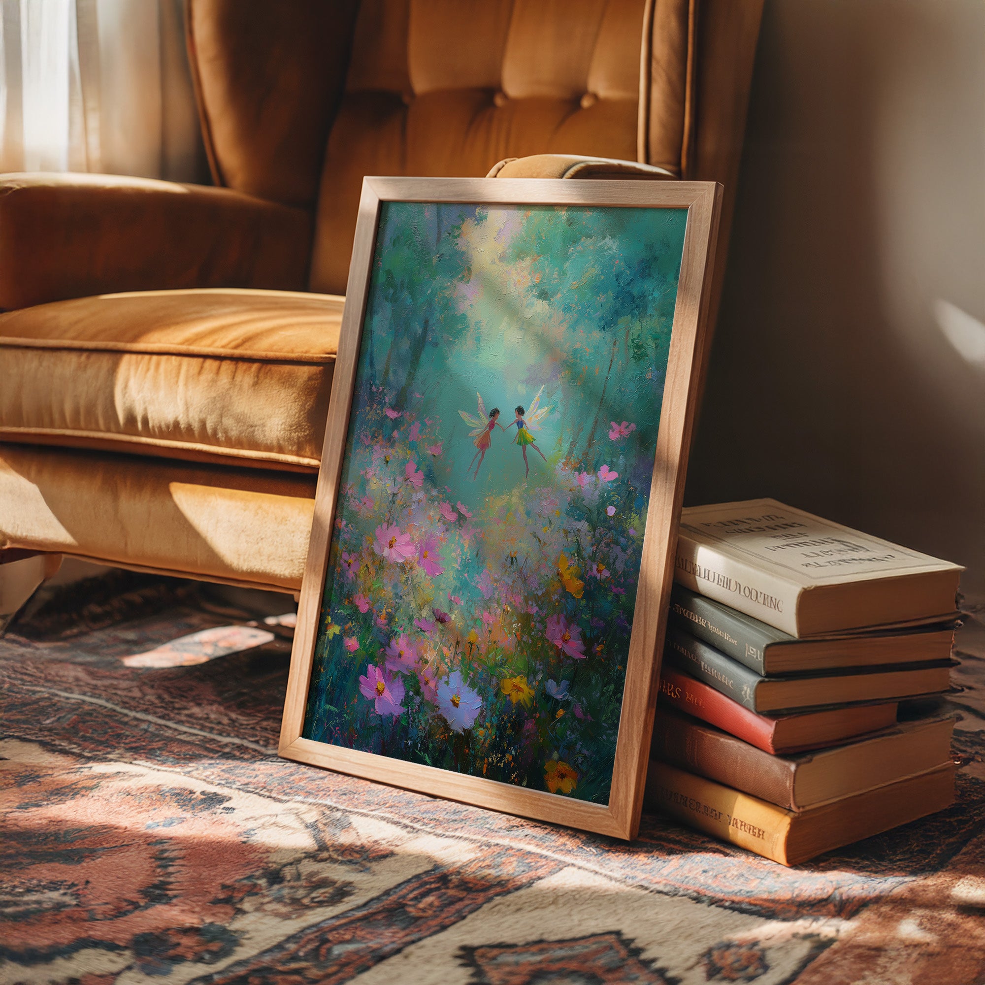 Fairies Meet Among Wild Blooms