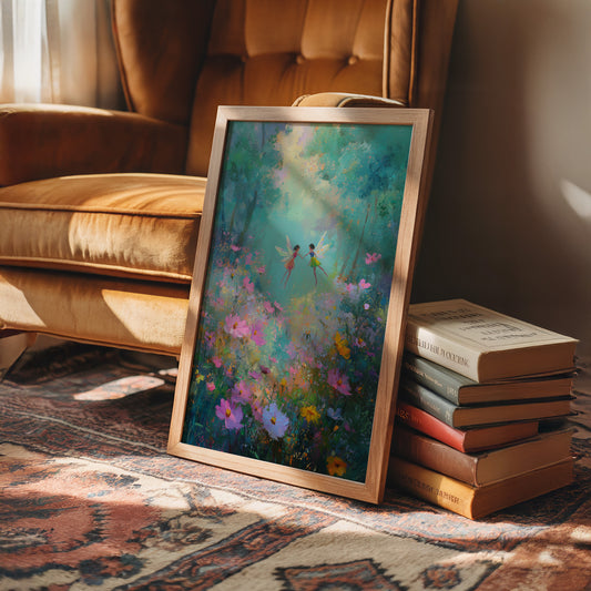 Fairies Meet Among Wild Blooms