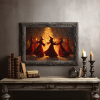 Witches Dance By Harvest Flames