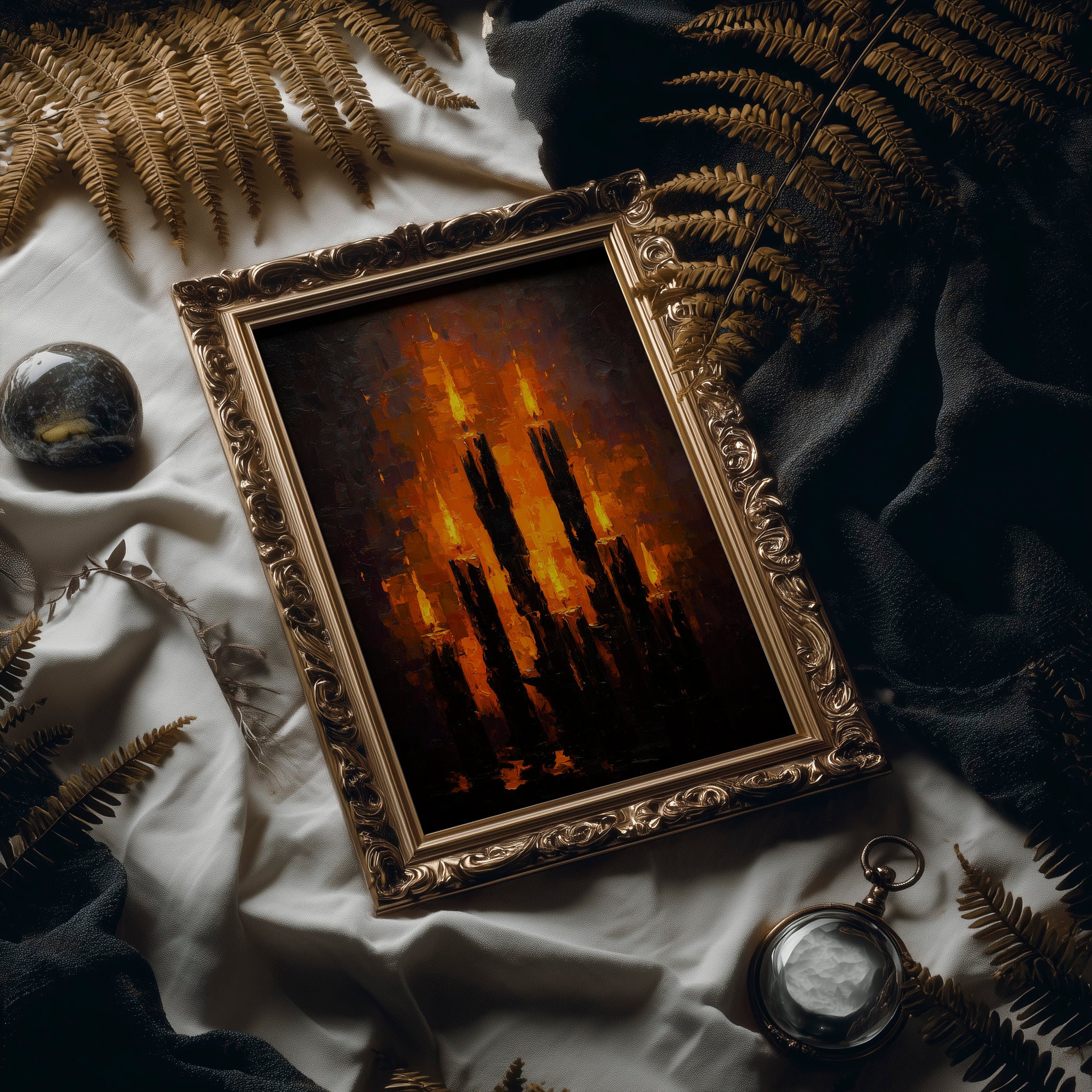 Embers Rise From Midnight City