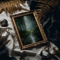 Mist Beckons Through Ancient Pines