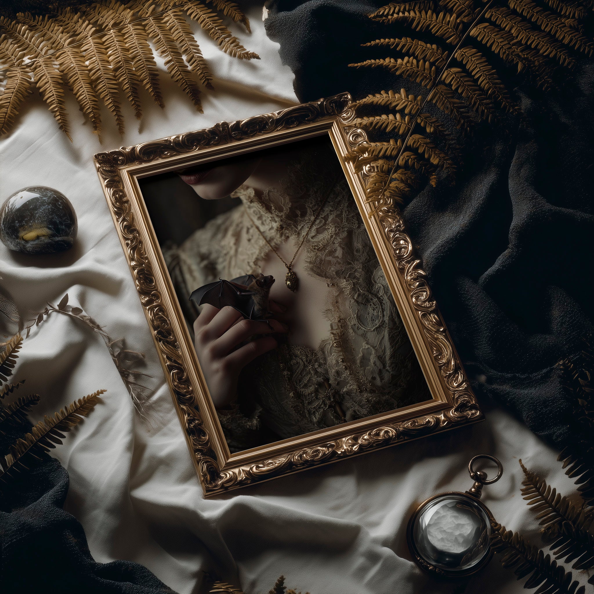 Nocturnal Companion In Lace