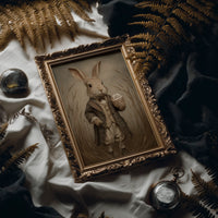 Gentleman Hare With Antique Treasure