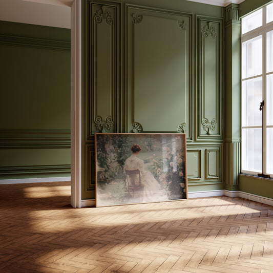 Garden Portrait Among Literary Worlds