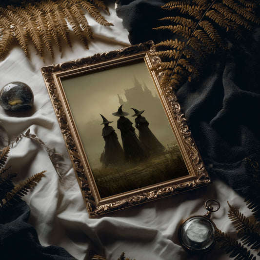 Coven Gathers At Dawn's Edge