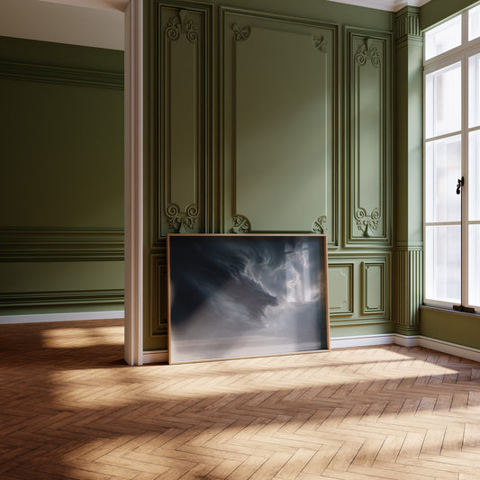 Storm Dragon Rises From Clouds