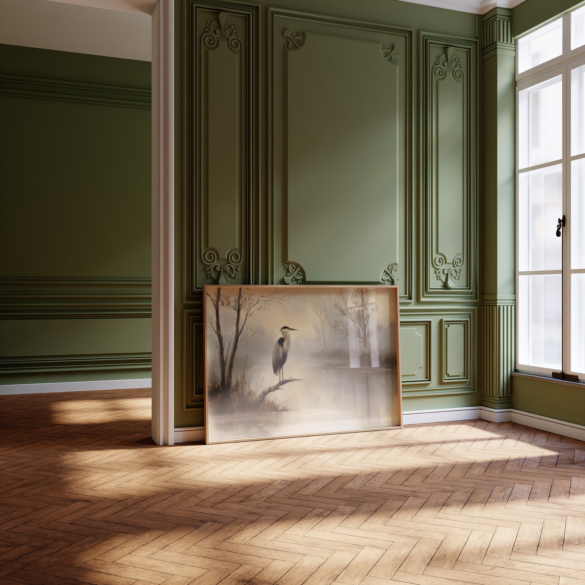 Stillness Speaks At Water's Edge