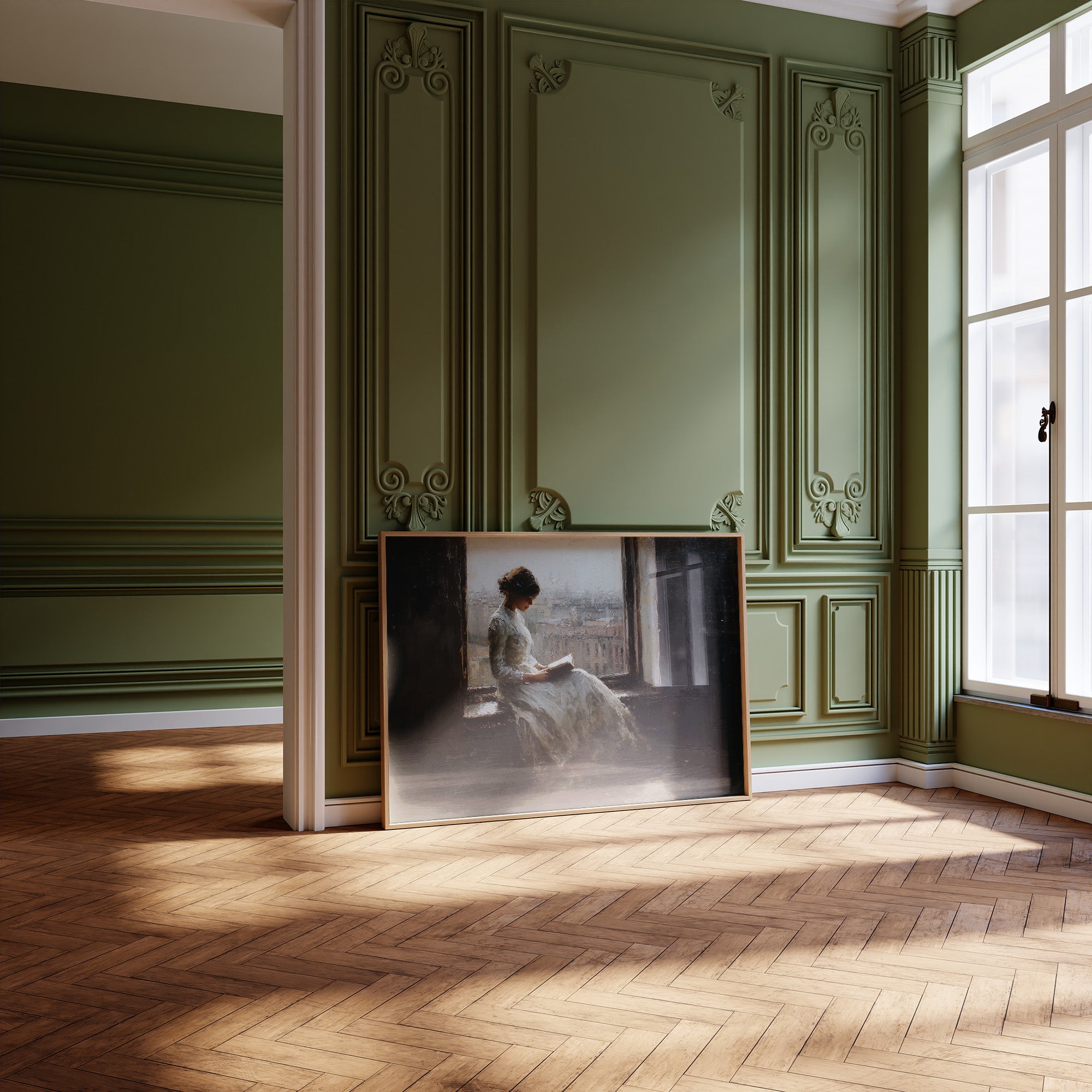 Pages Between Window Light