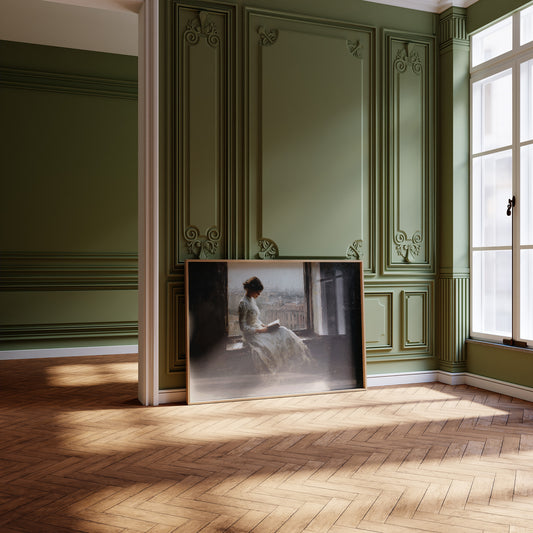 Pages Between Window Light