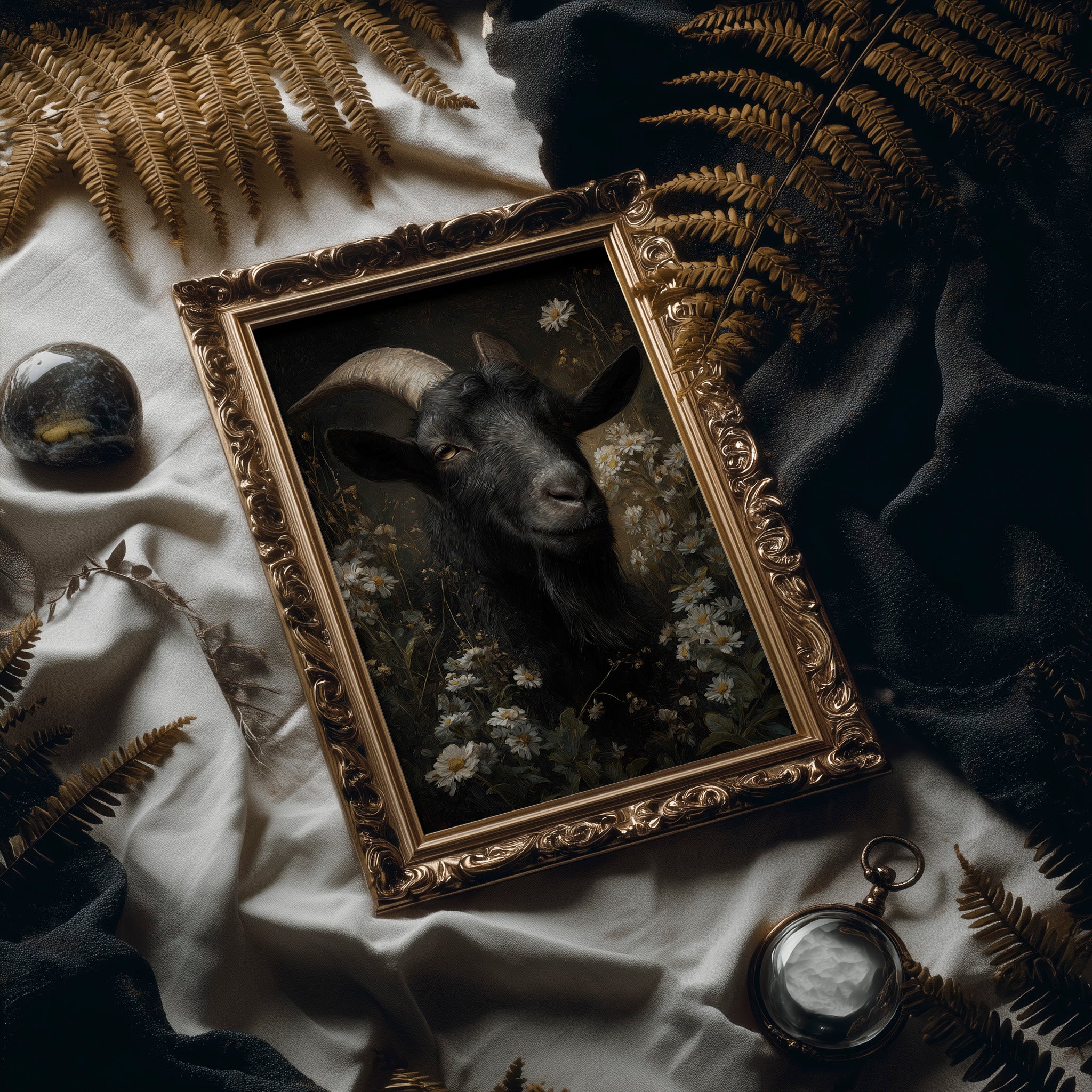 Dark Nobility Among Daisies