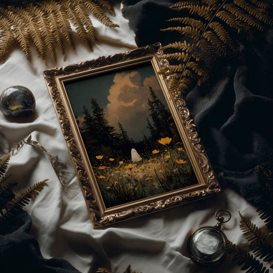 Phantom Among Golden Meadow Blooms