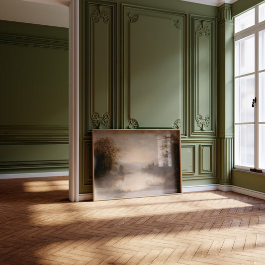 Tranquil Waters Between Literary Worlds