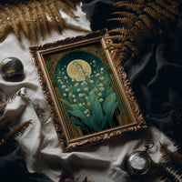 Moonlit Bells Under Starry Arch