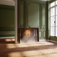 Autumn Flight Through Amber Light