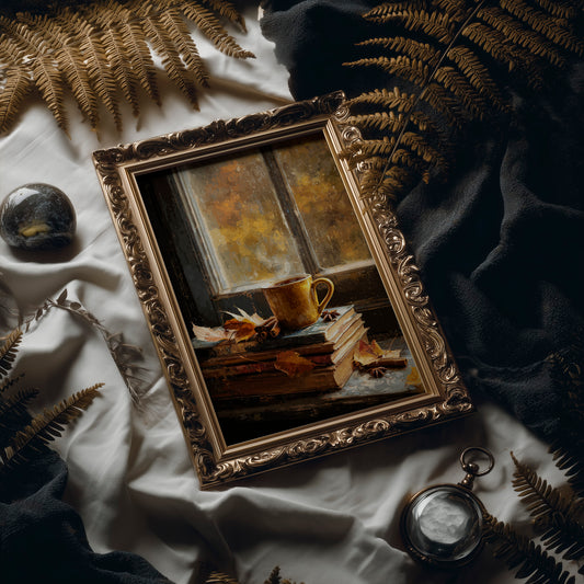 Autumn Pages Await Warm Sips