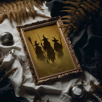 Ancient Coven Walks Through Mist