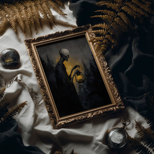 Ancient Light Guides Forest Path