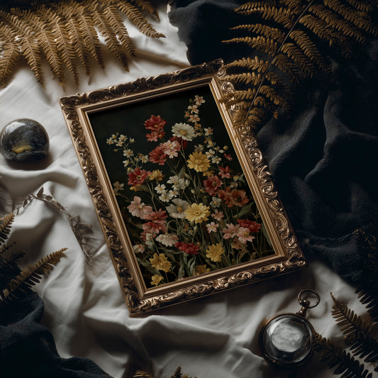 Blooms Against Midnight Walls