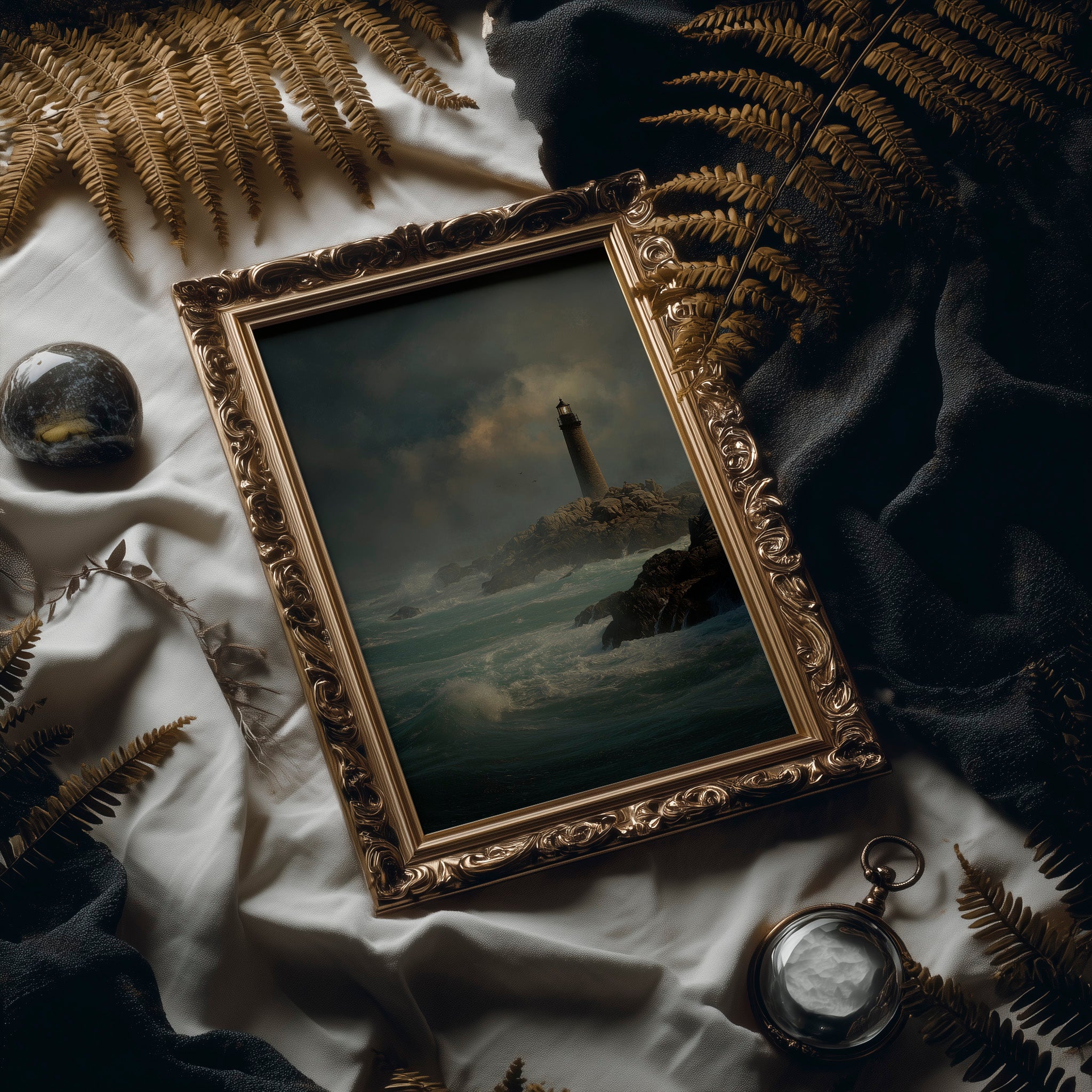 Beacon Stands Against Raging Tides