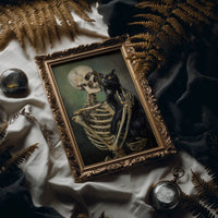 Bone Keeper With Amber Eyes