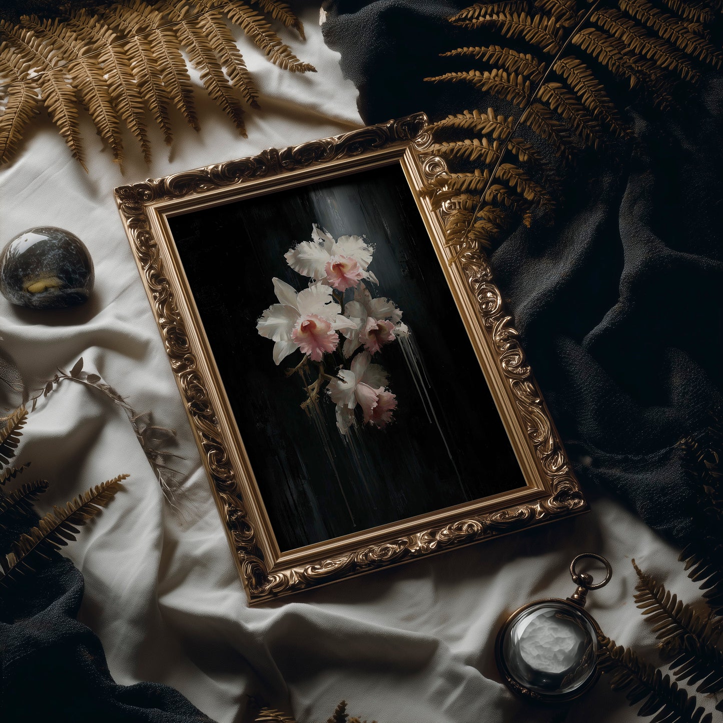 Orchids Against Midnight Walls